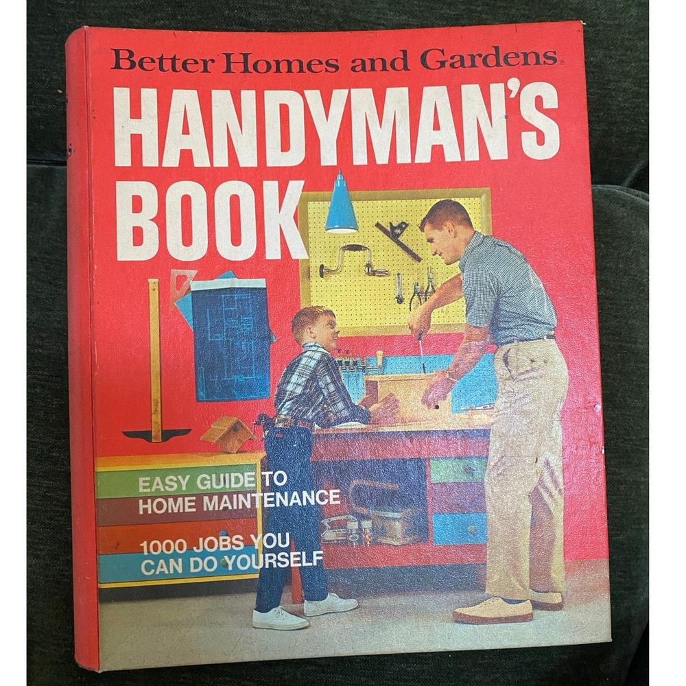 Vintage 1974 Better Homes‎ and Gardens Handyman's Book Binder